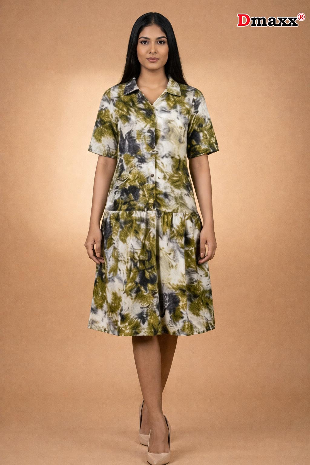 Forest Cloud Midi Dress ☘️💚