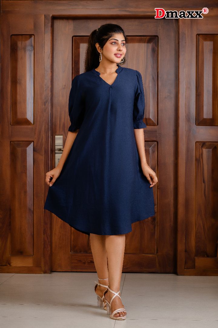 Comfy Casual Linen Midi Dress 💙🌼