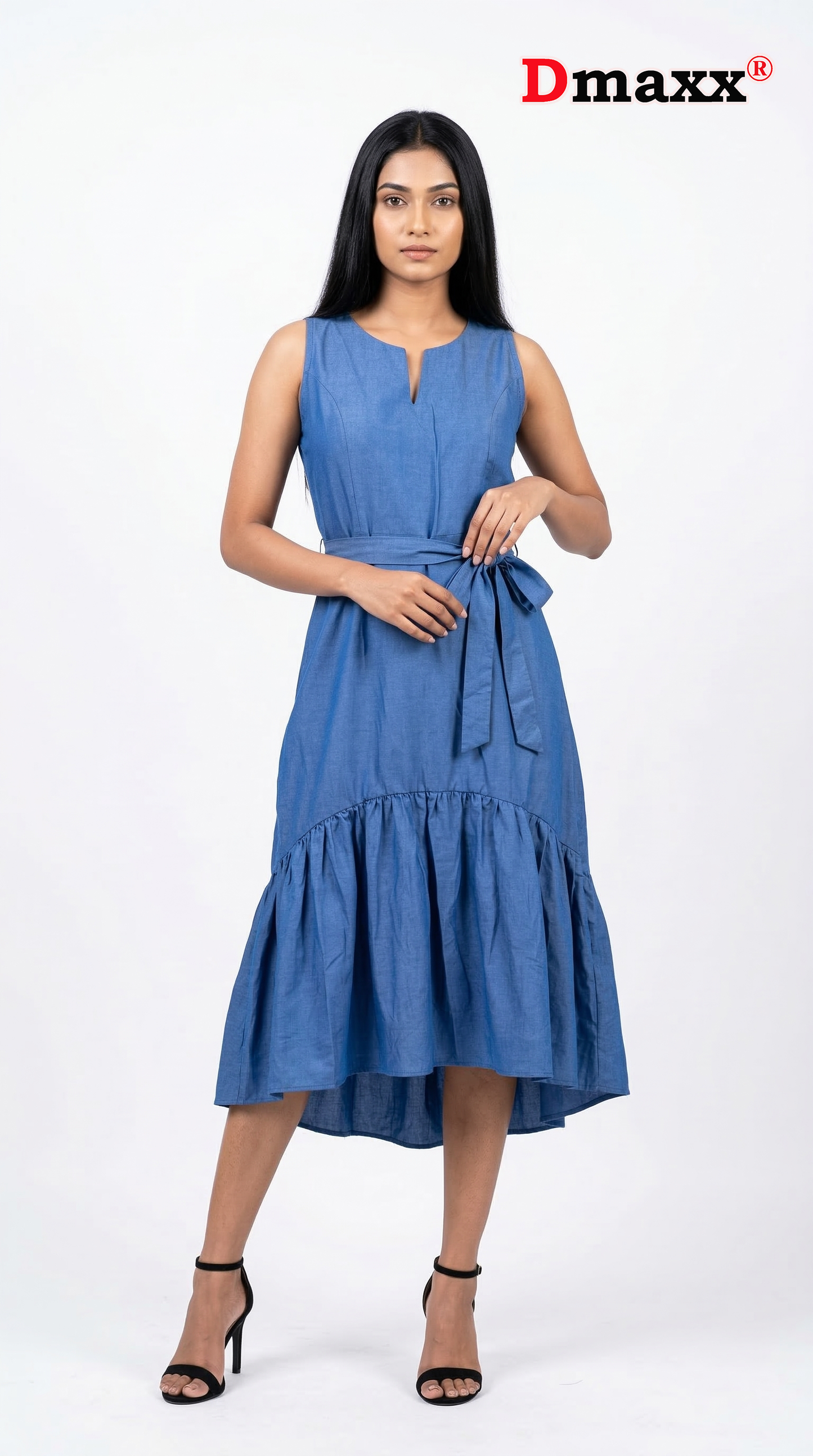 Luna Tie-Waist Dress
