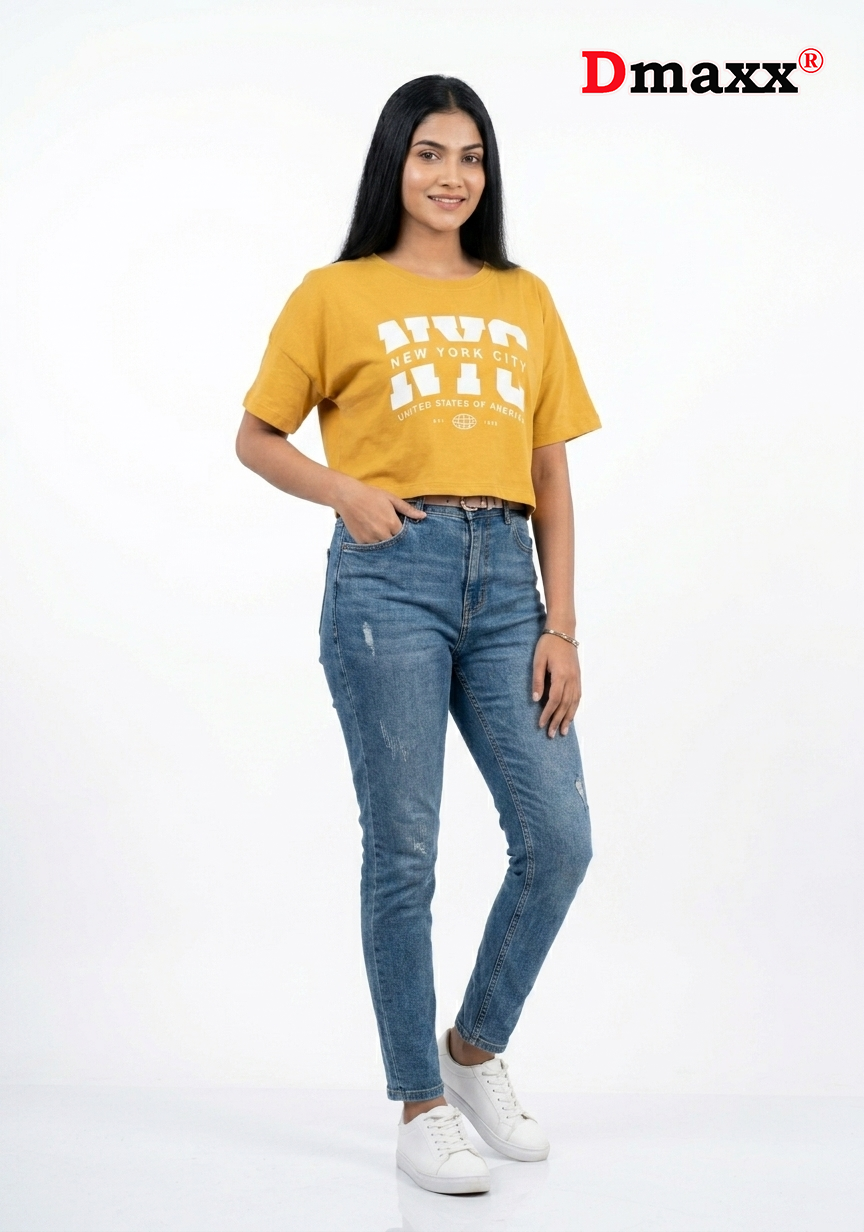 NYC Glow Crop Top