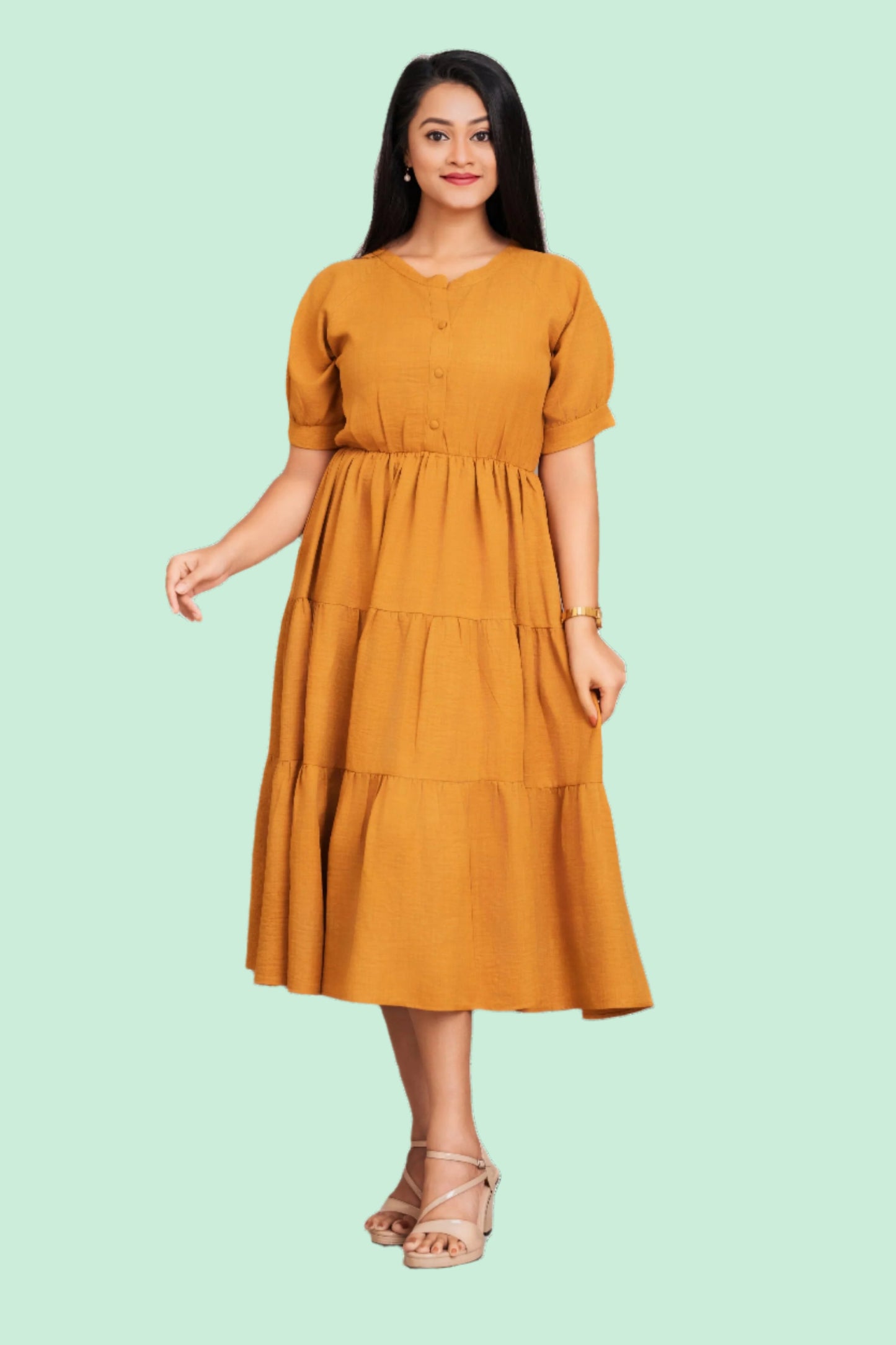 Metilda Long Summer Dress 🌻