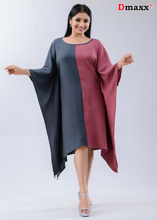 Plain CEY Linen Tie Up Kaftan.