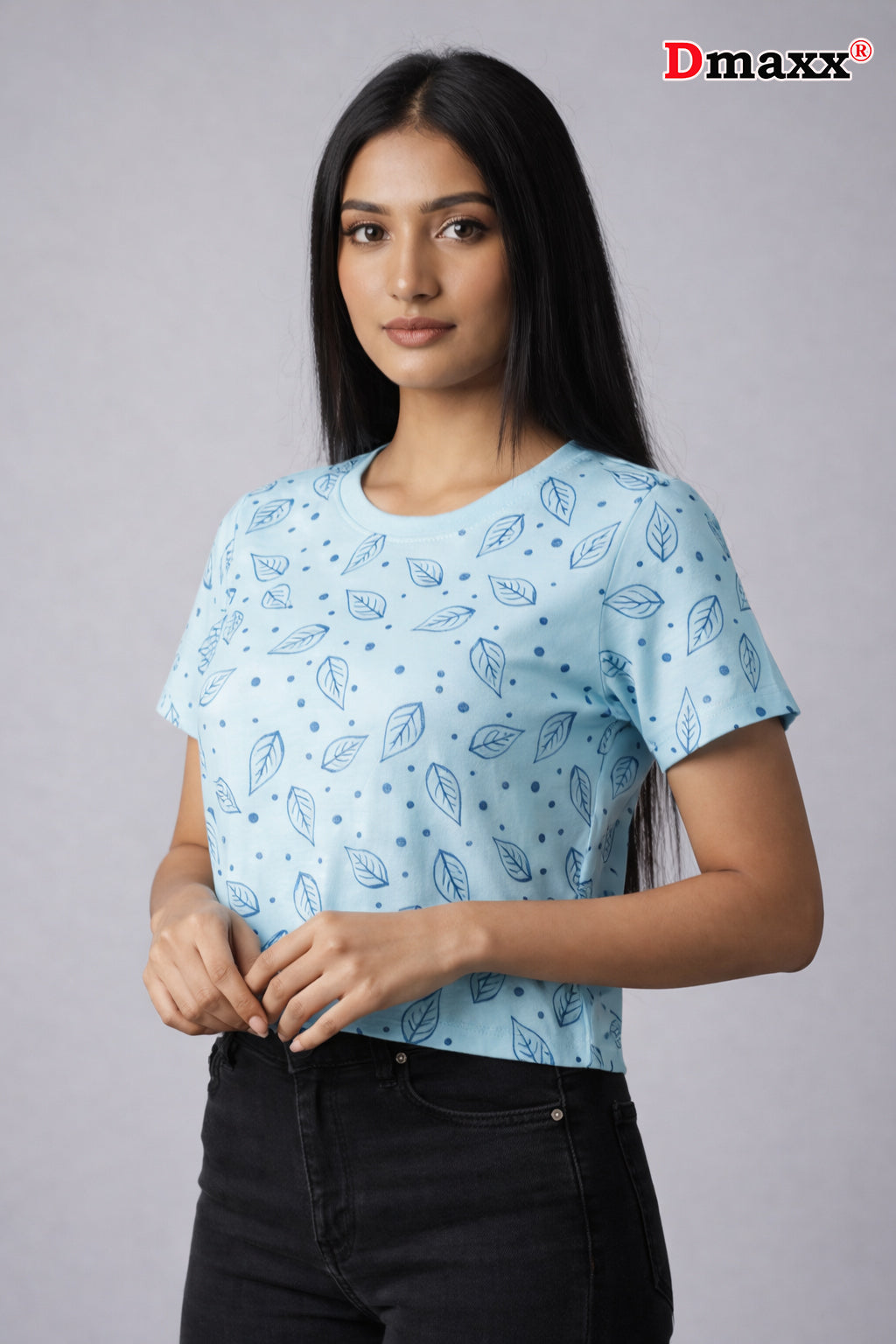 SkyLeaf Top 🌿💙