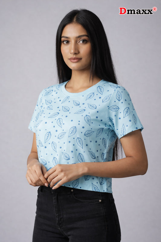 SkyLeaf Top 🌿💙