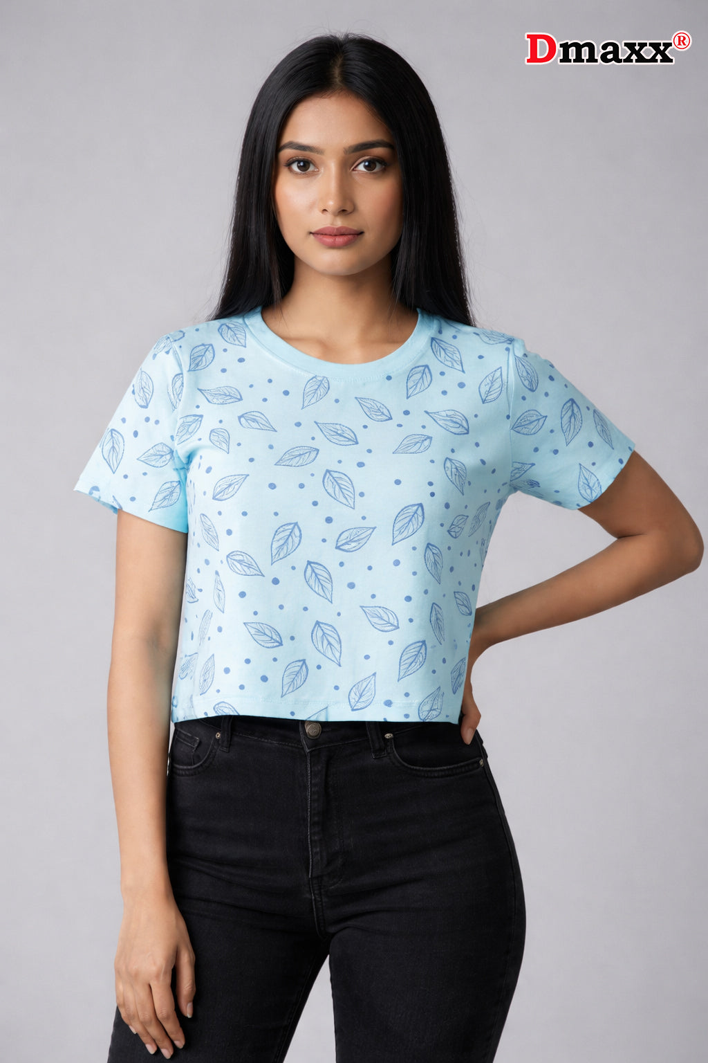 SkyLeaf Top 🌿💙