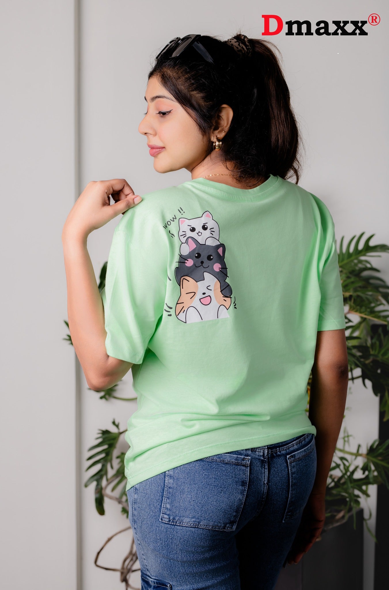 Cat Tower Tee💚✨