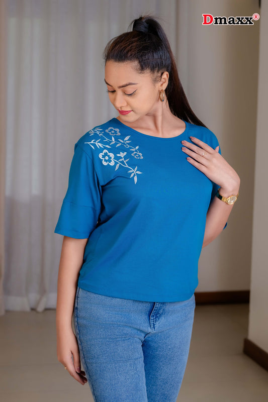 Floral Mist Tee 💙🌸