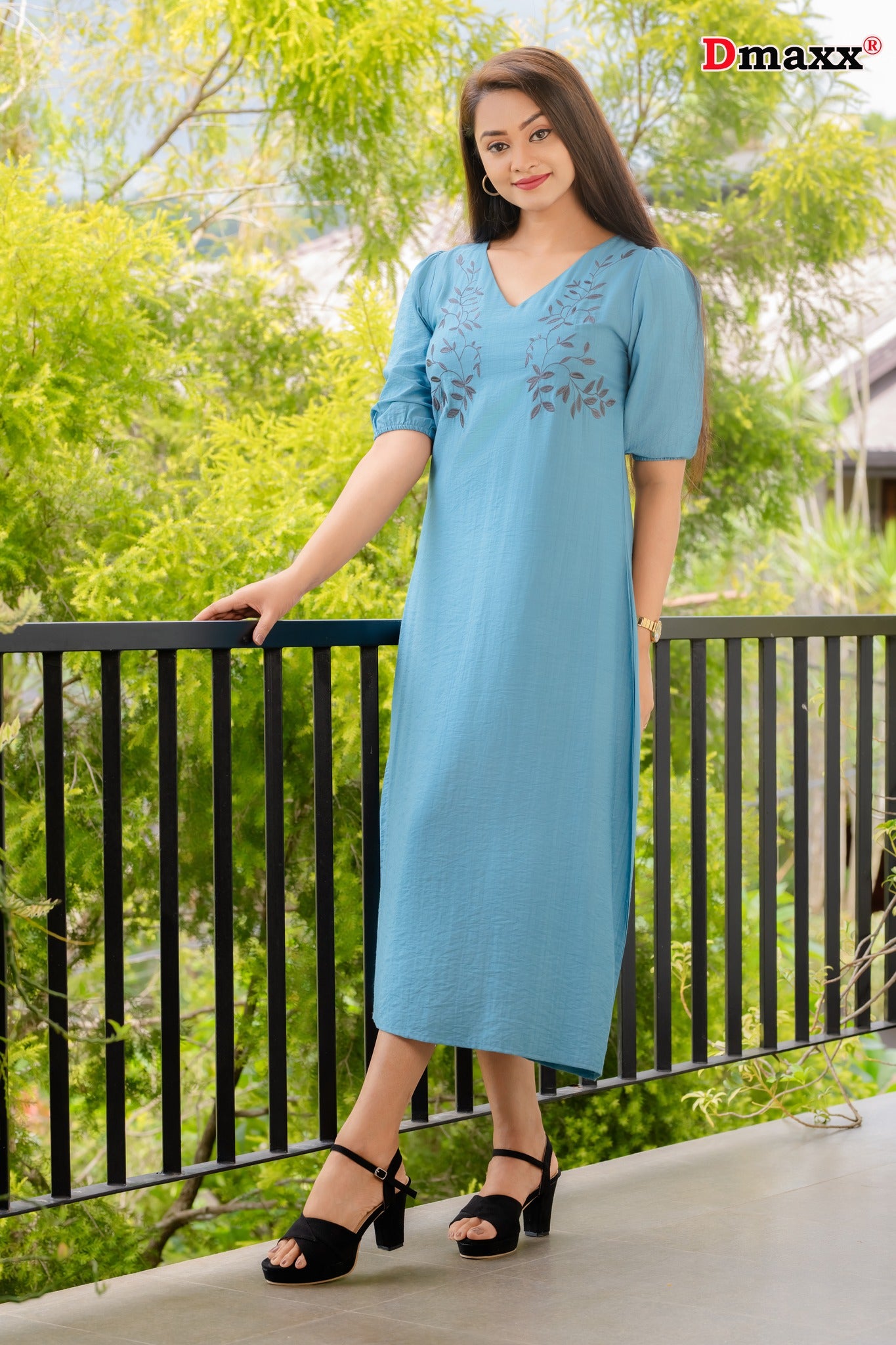 Bloom Embroidered Frock ✨