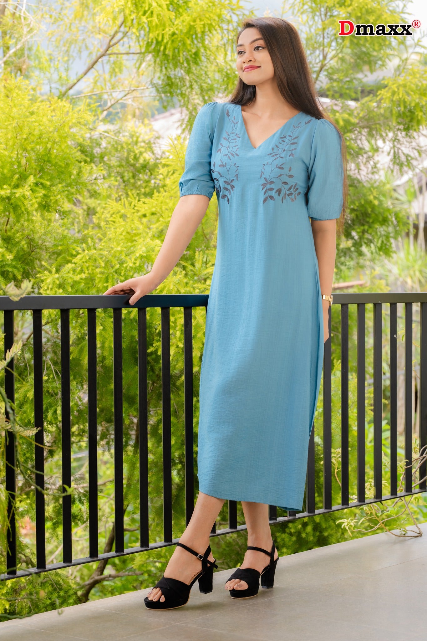 Bloom Embroidered Frock ✨