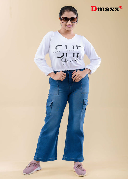 Women's Relaxed Round Neck-Tshirt