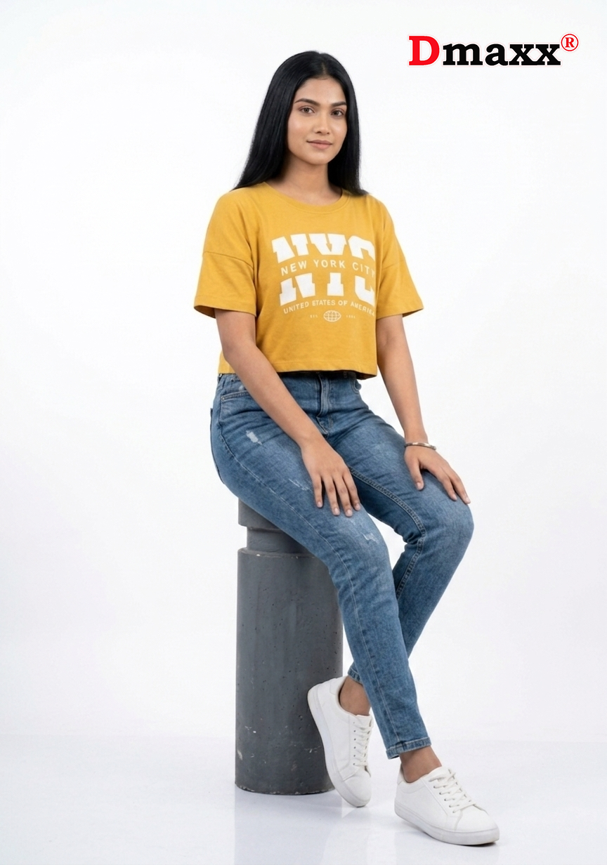 NYC Glow Crop Top