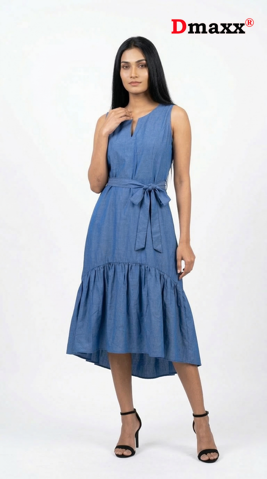 Luna Tie-Waist Dress