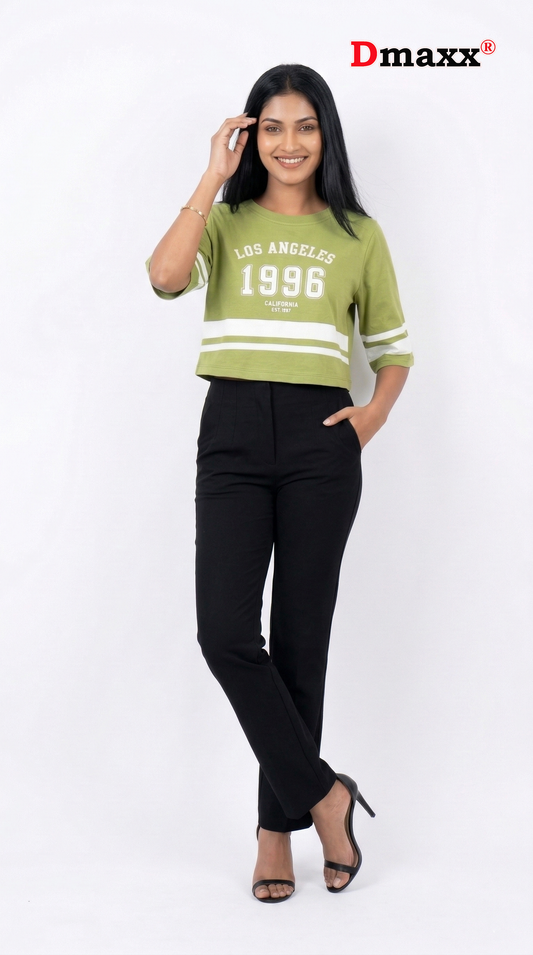 Urban Stripe Crop