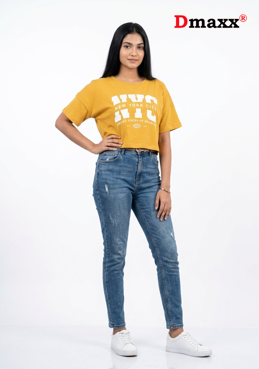 NYC Glow Crop Top