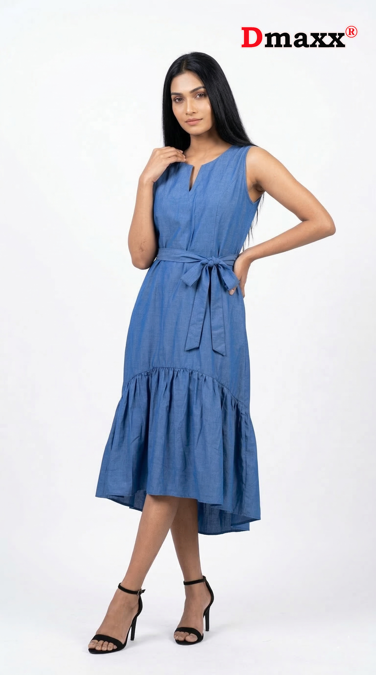 Luna Tie-Waist Dress