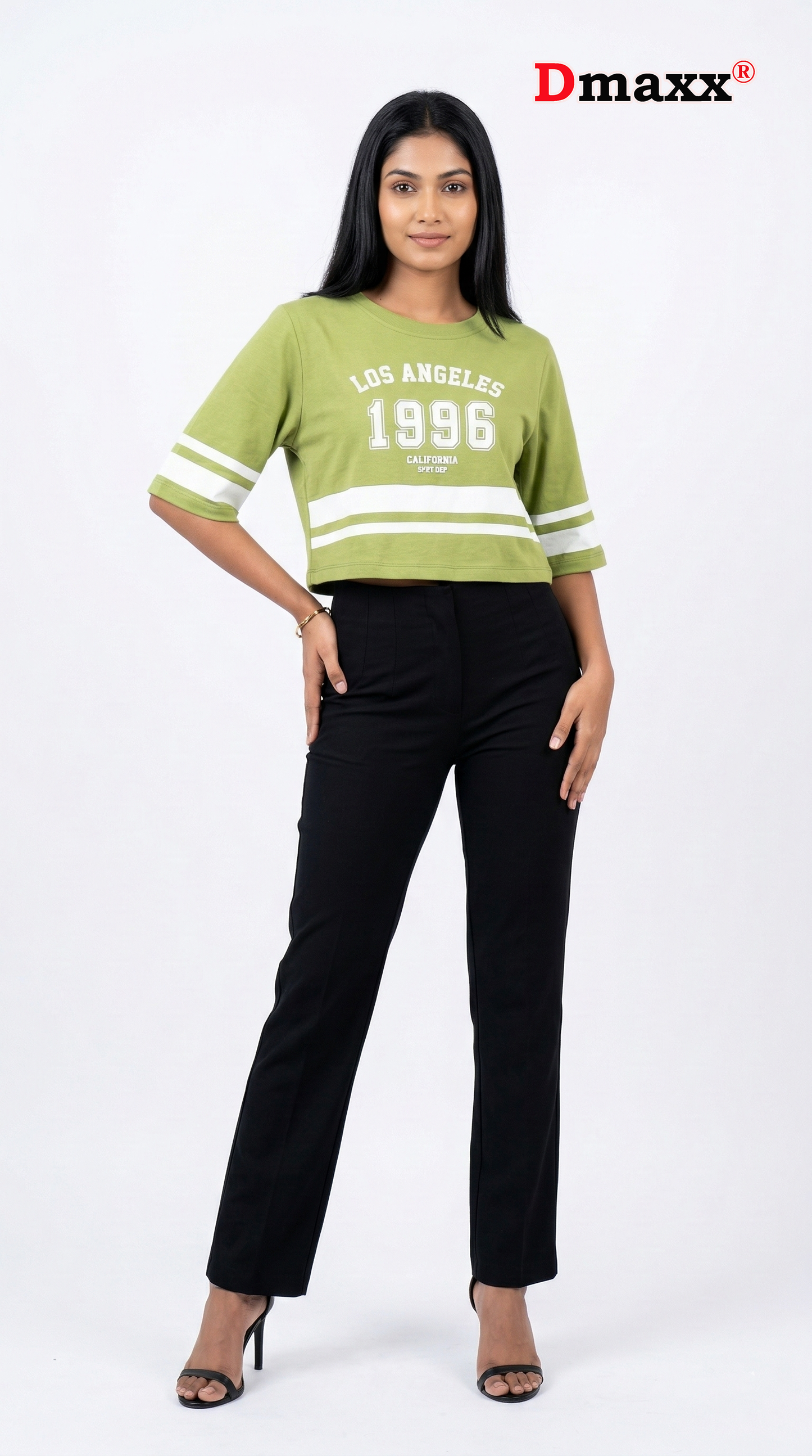 Urban Stripe Crop