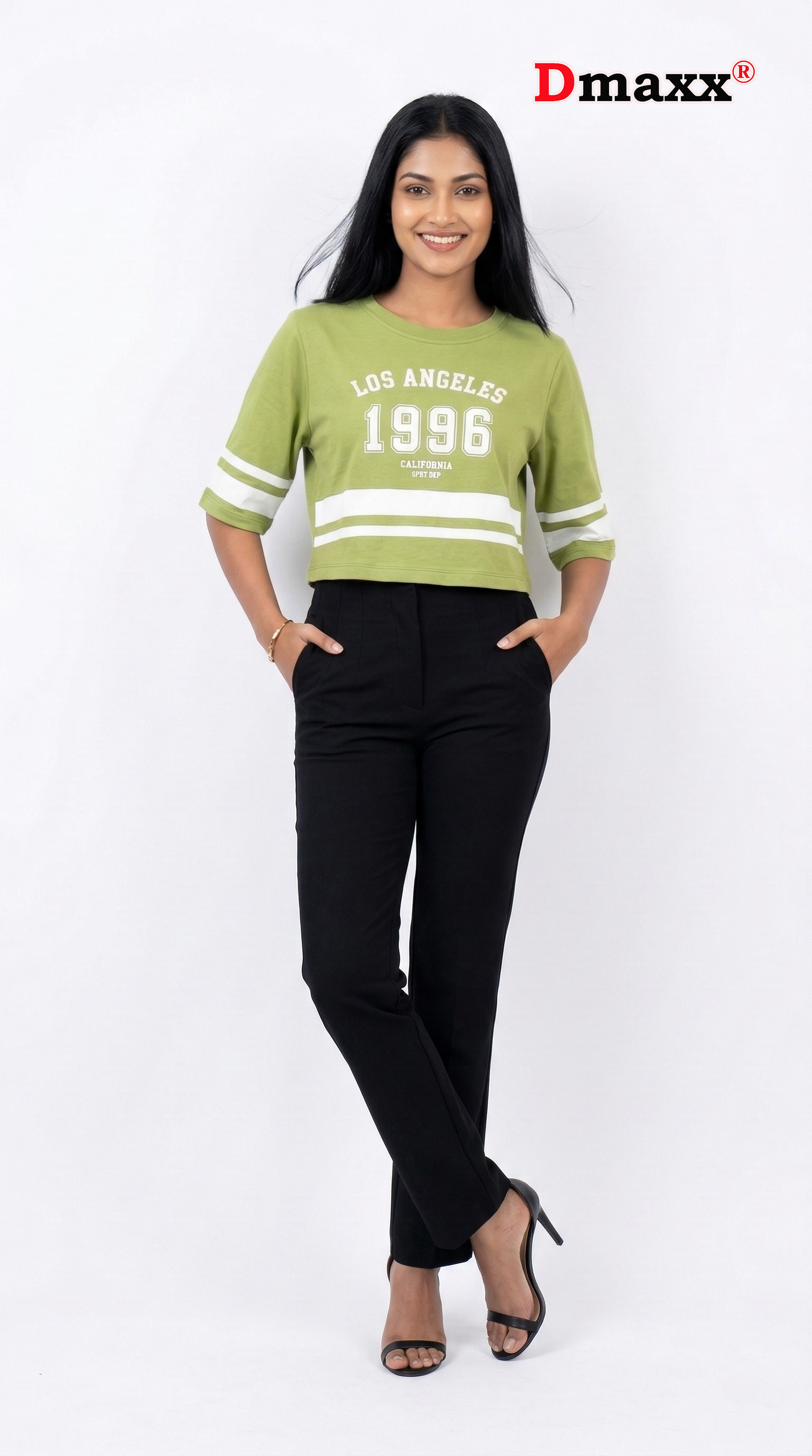 Urban Stripe Crop