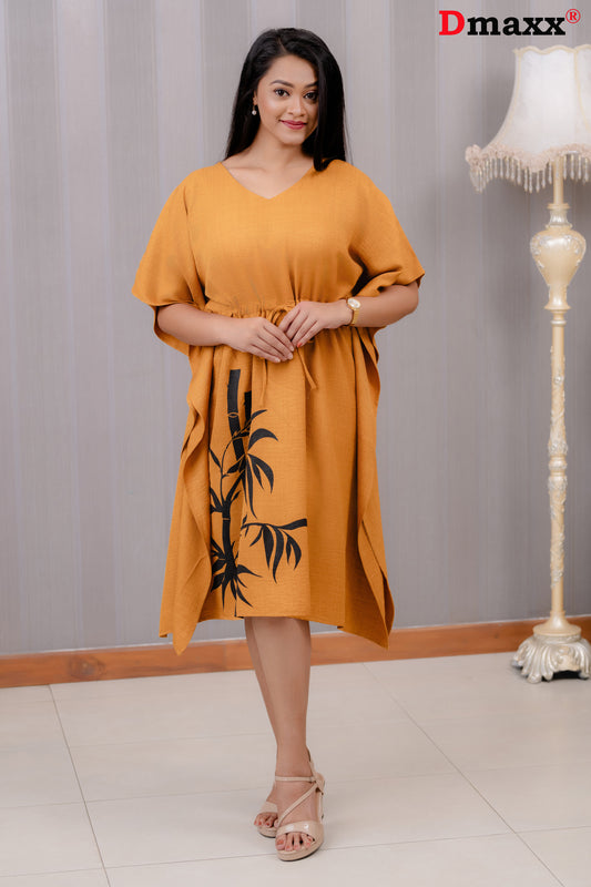 Kaftan Midi Dress 💛✨